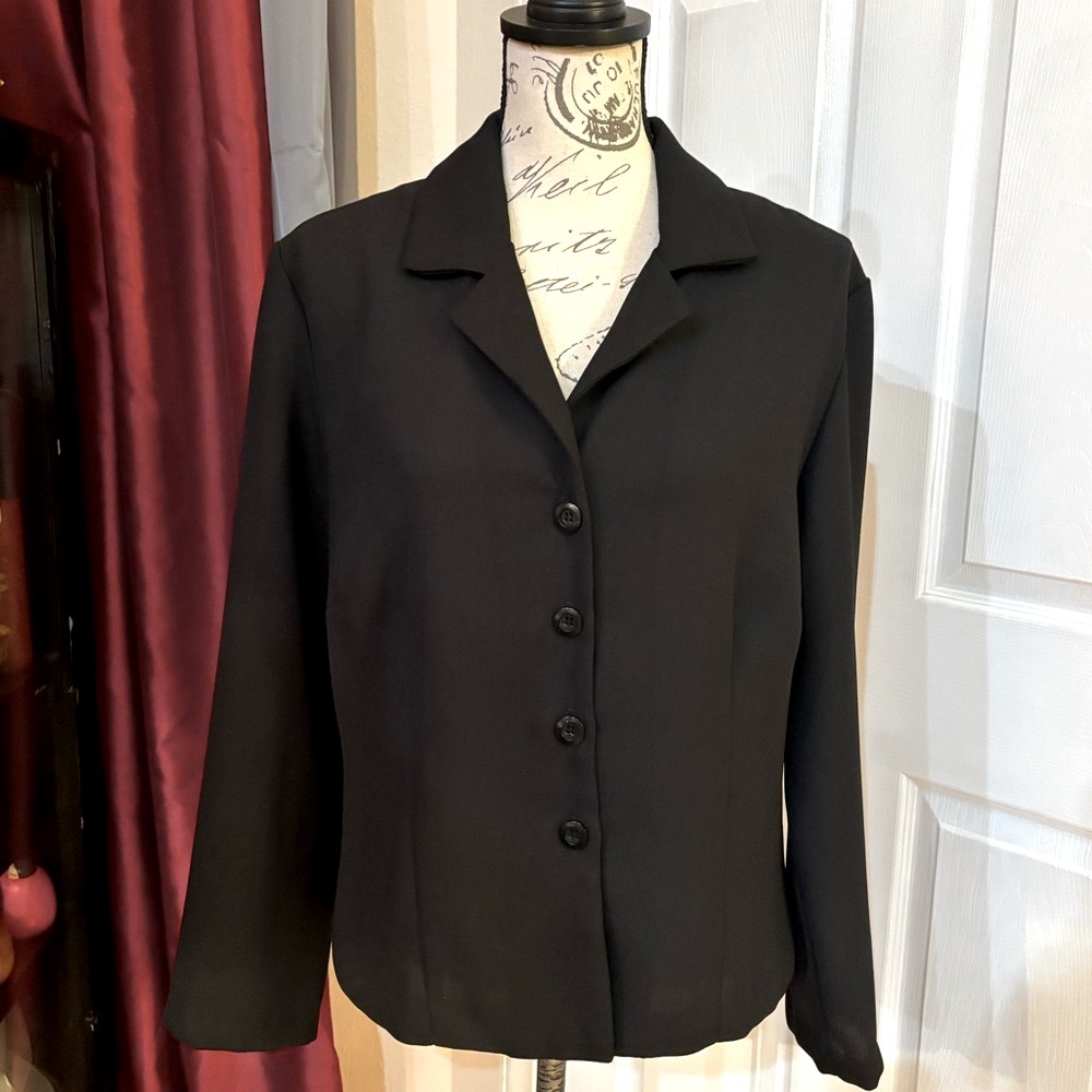 Vintage 1990’s Black Mainframe Blazer